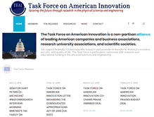Tablet Screenshot of innovationtaskforce.org